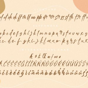 Bathersilla Brush Wedding Font