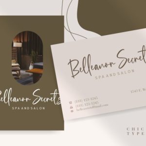 Bellagio Chic Script Typeface