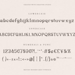 Bestari Decorative Serif