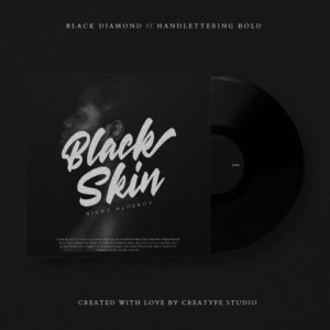 Black Diamond Handlettering Bold