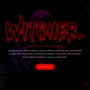 Bloody Scary Horror Typeface