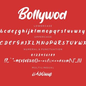 Bollywod Handwritten Brush