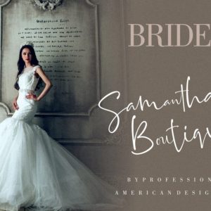 Brittanya Goldenite Stylish Handwritten