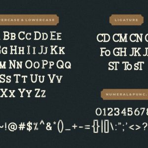 Broster Slab Typeface