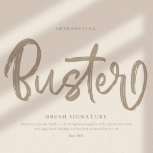 Buster Brush Signature