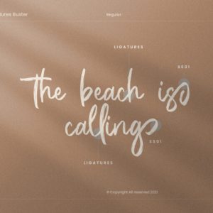 Buster Brush Signature