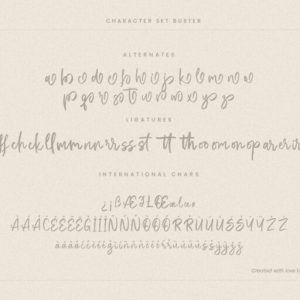 Buster Brush Signature