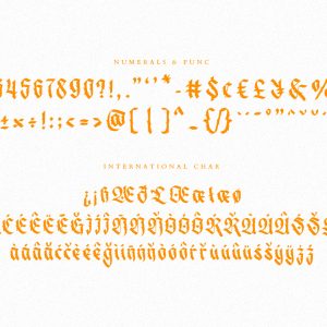 Cambrydge Gothic Advertisement Font