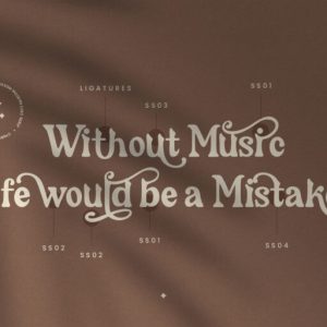 Cherly Blossom Modern Chic Serif