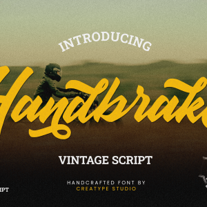 Handbrake Stylish Handlettering
