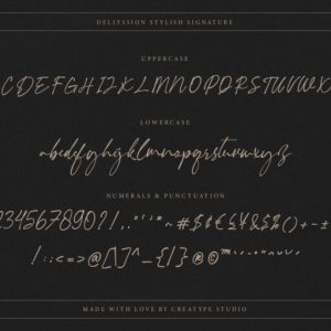 Dellyssion Stylish Signature