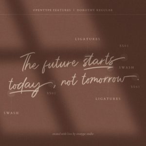 Dorothy Handwritten Script