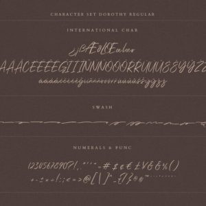 Dorothy Handwritten Script