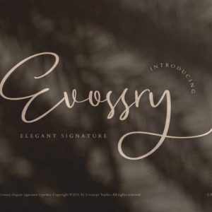 Evossry Elegant Signature