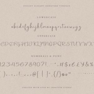 Evossry Elegant Signature