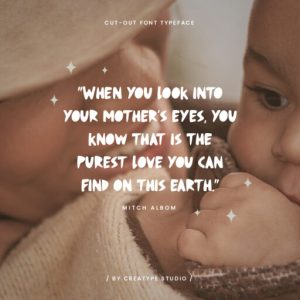 Fruiti Juicy Cut-Out Typeface