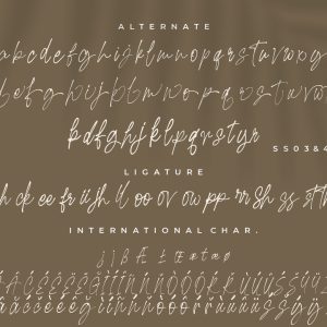 Gabriella Stylish Wedding Font