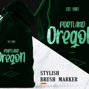 Gasthyon Stylish Brush Marker