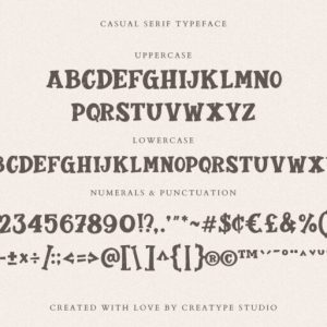 Gentleman Casual Serif