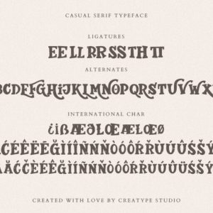 Gentleman Casual Serif