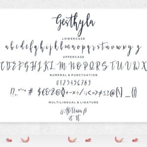 Gesthyla Calligraphy Modern
