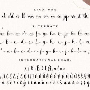 Gisella Anistasy Lovely Script