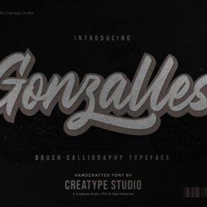 Gonzalles Brush Calligraphy