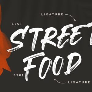 Gorock Brush Typeface