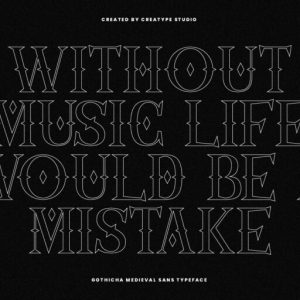 Gothicha Medieval Sans