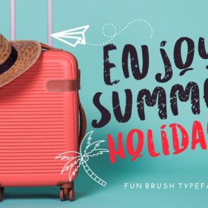 Grayson Fun Brush Typeface