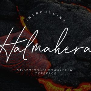 Halmahera Handwritten Script