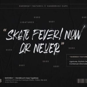 Hardbeat Handbrush Caps