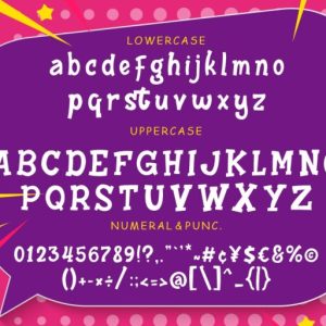 Hattrick Fun Children Typeface
