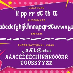 Hattrick Fun Children Typeface
