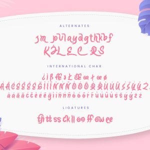 Heatware Flaming Advertisement Font