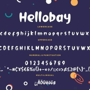 Hellobay Fun Children Typeface