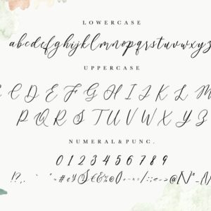 Heredittary Modern Calligraphy