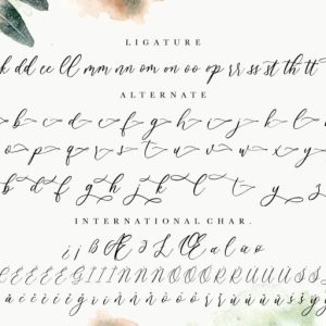 Heredittary Modern Calligraphy