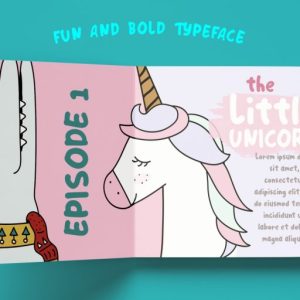 Hollidays Fun Children Typeface