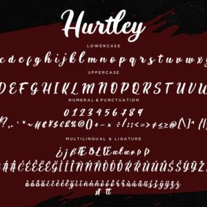 Hurtley Handwritten Script
