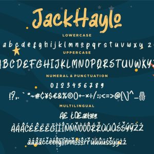 Jack Haylo Advertisement Font