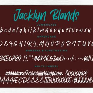 Jacklyn Blands Stylish Marker