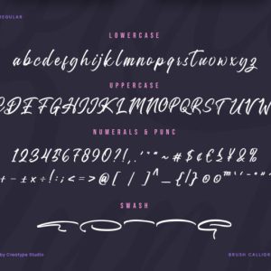 Jordan Dunk Brush Calligraphy