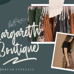 Judthing Handbrush Typeface