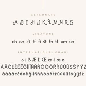 Kalistra Sans Serif Typeface