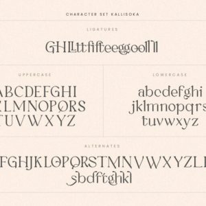 Kallisoka Modern Elegant Serif