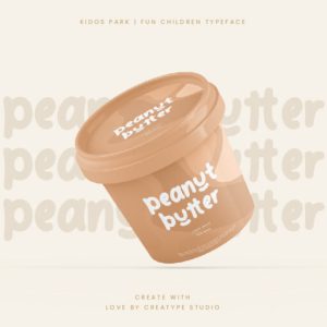 Kidos Park Fun Children Typeface