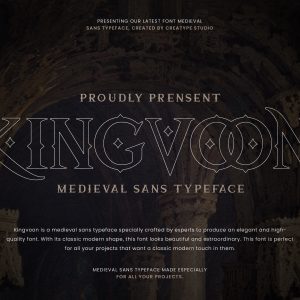 Kingvoon Medieval Sans