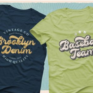 Klassik Style Retro Bold Script