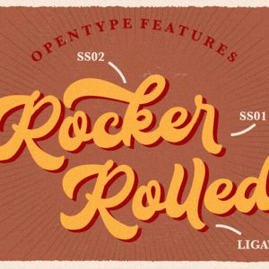 Klassik Style Retro Bold Script